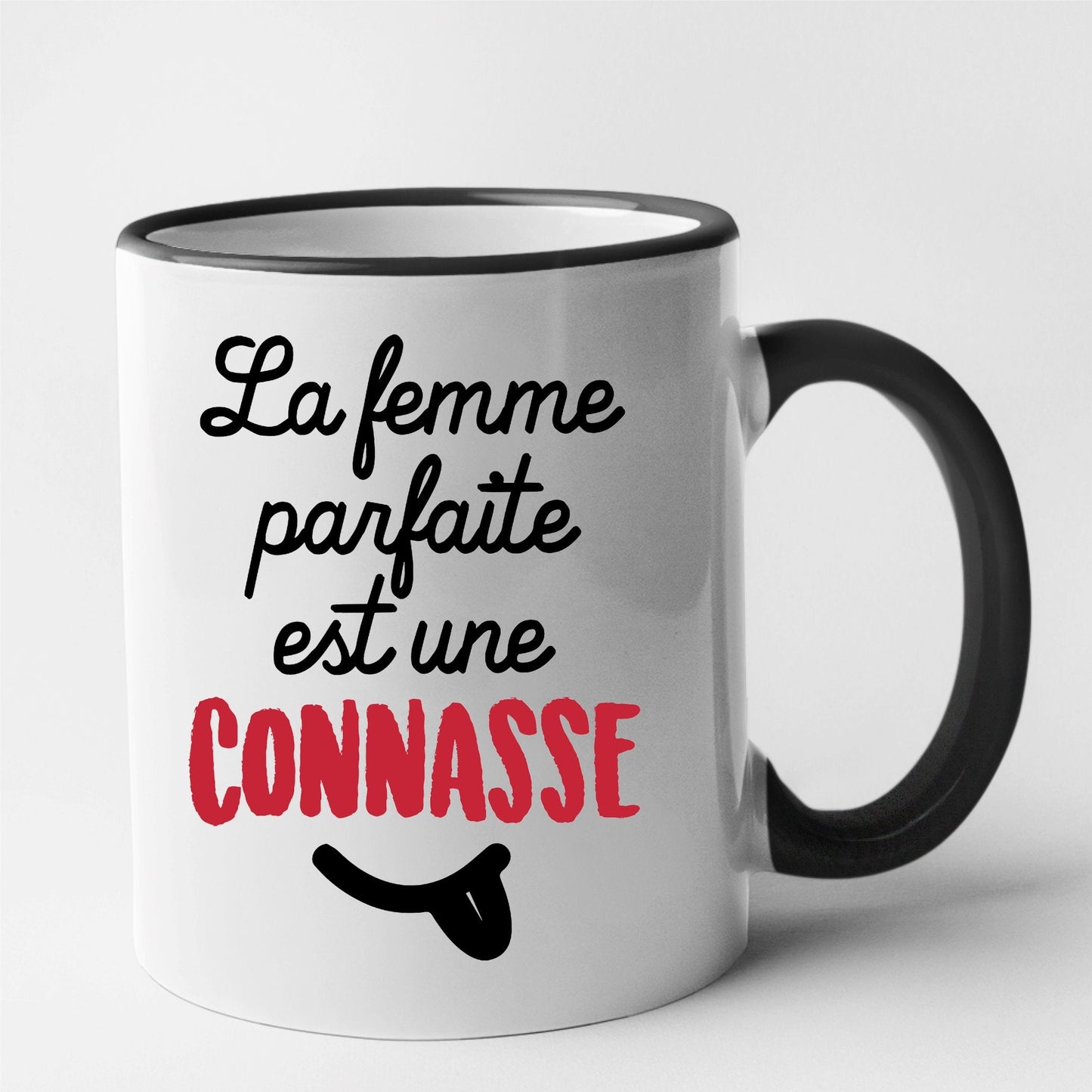 Mug La femme parfaite est une connasse