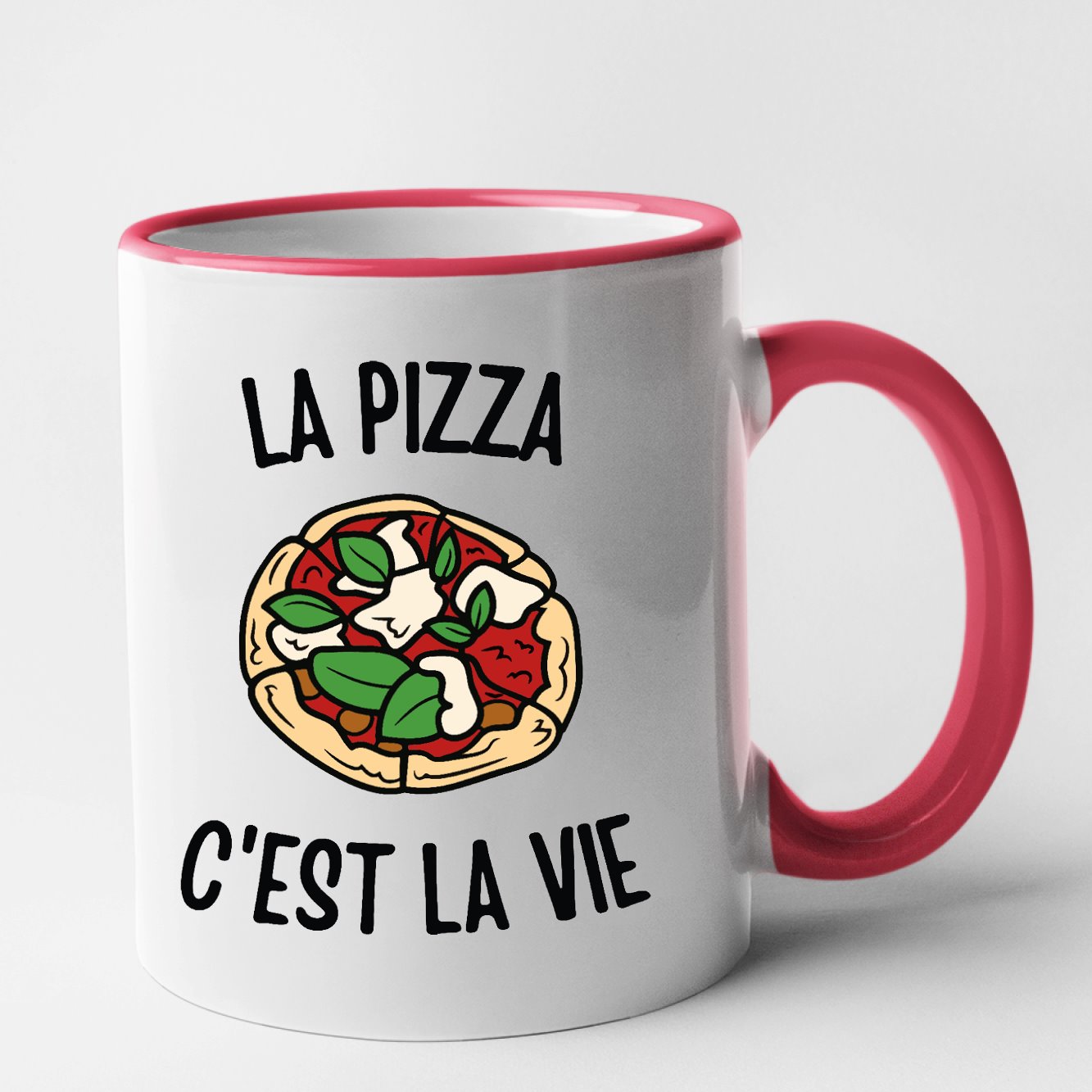 Mug La pizza c'est la vie