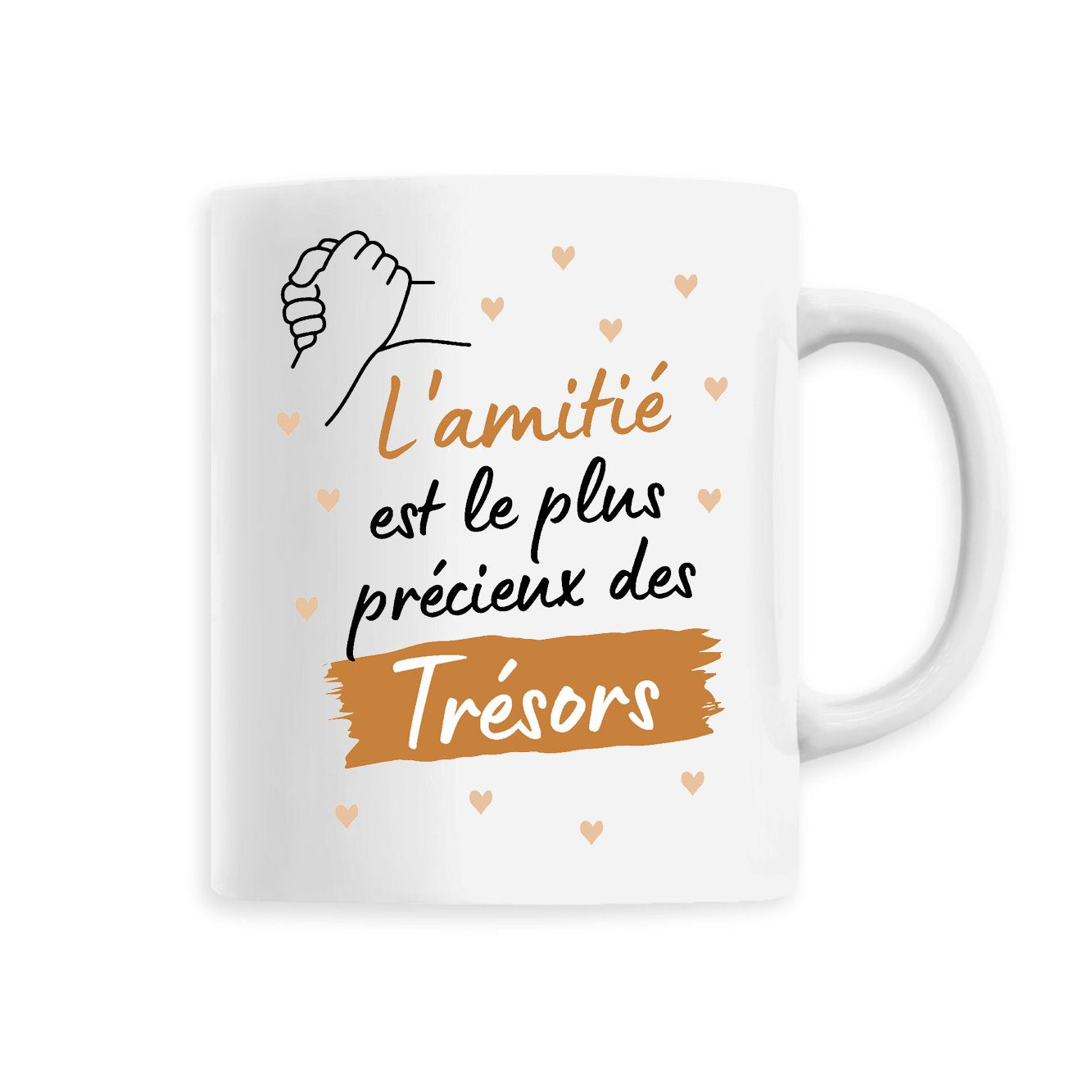 Mug L'amitié le plus précieux des trésors