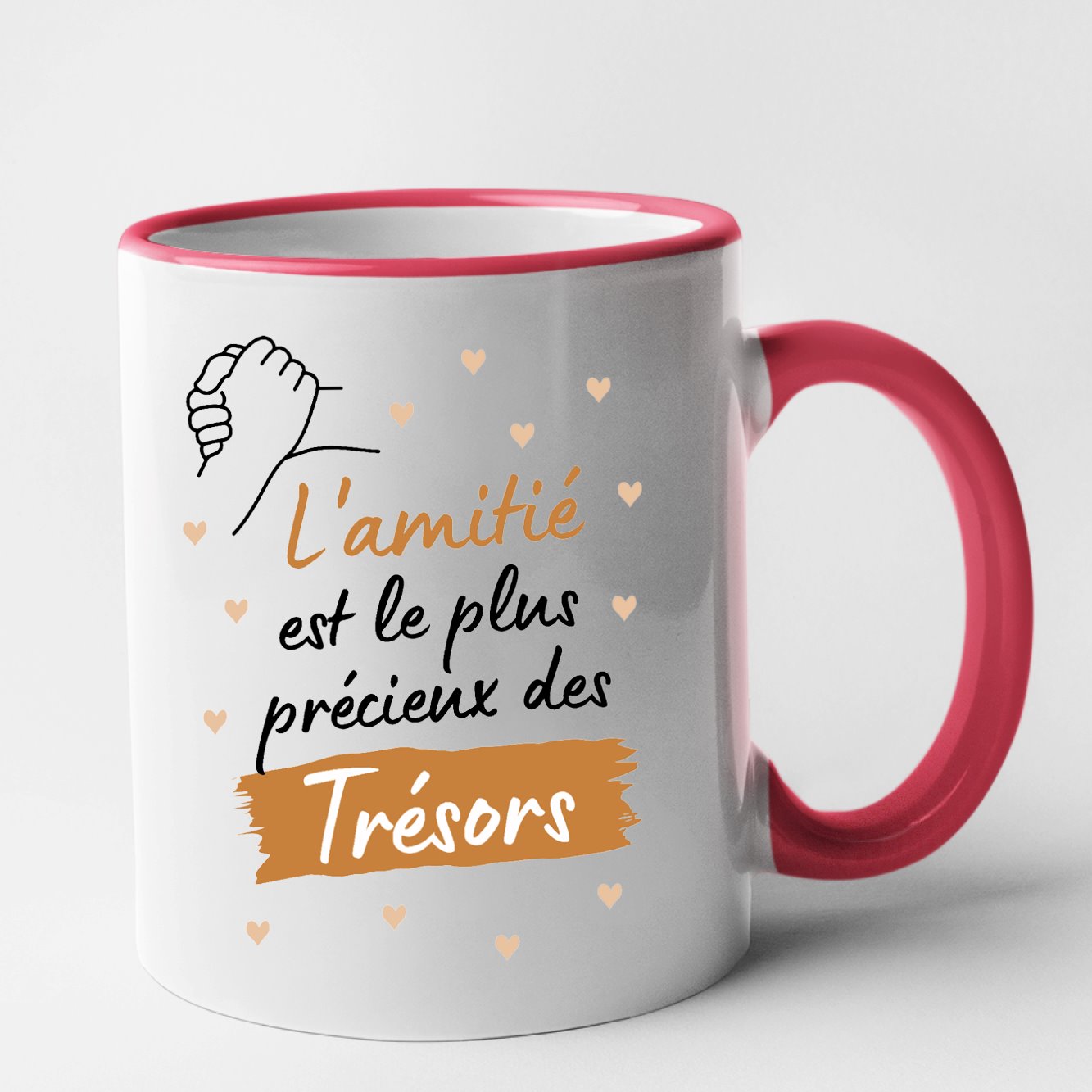 Mug L'amitié le plus précieux des trésors