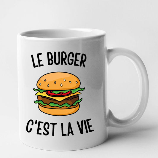 Mug Le burger c'est la vie