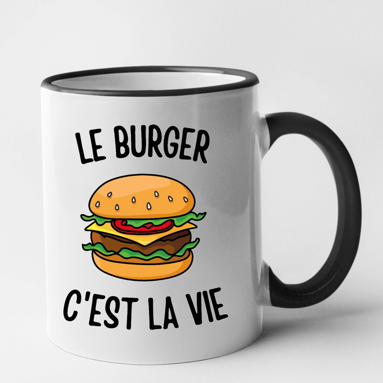 Mug Le burger c'est la vie