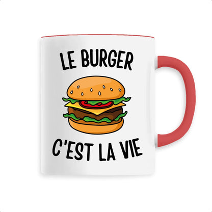 Mug Le burger c'est la vie