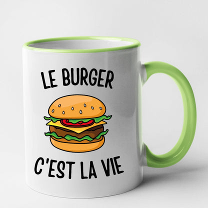 Mug Le burger c'est la vie