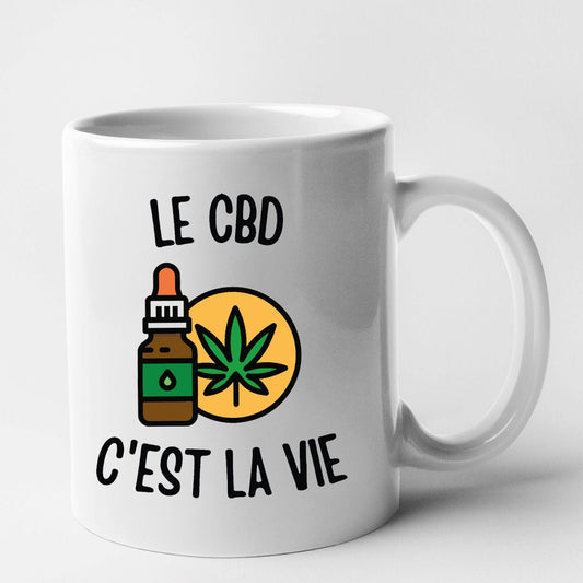 Mug Le CBD c'est la vie