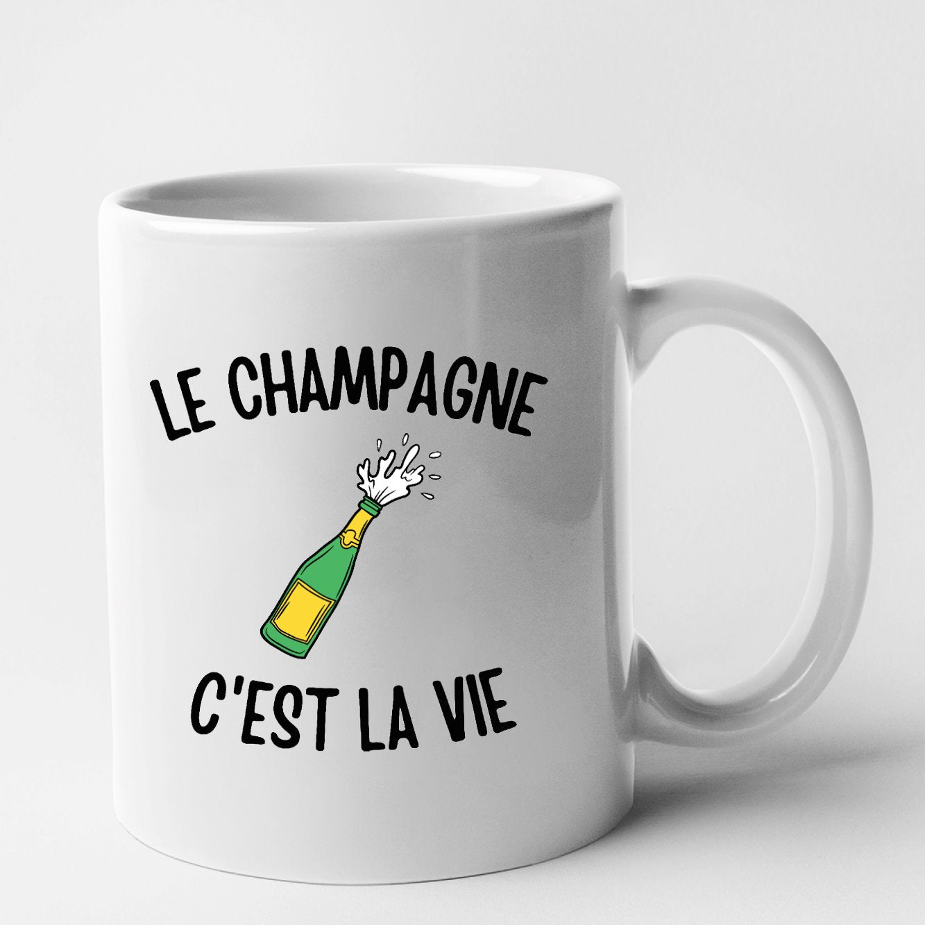 Mug Le champagne c'est la vie