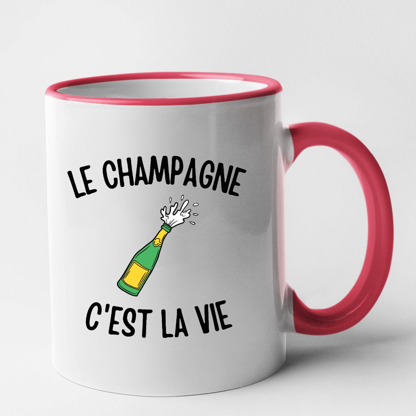 Mug Le champagne c'est la vie