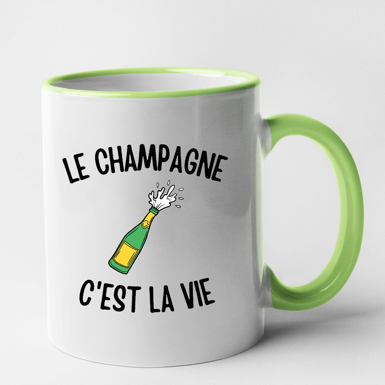 Mug Le champagne c'est la vie