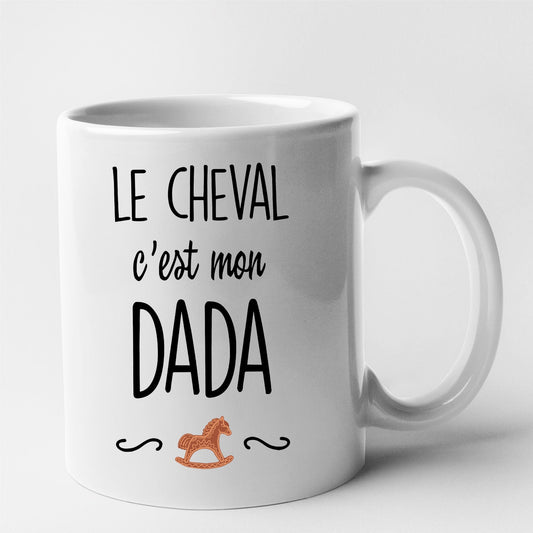 Mug Le cheval c'est mon dada