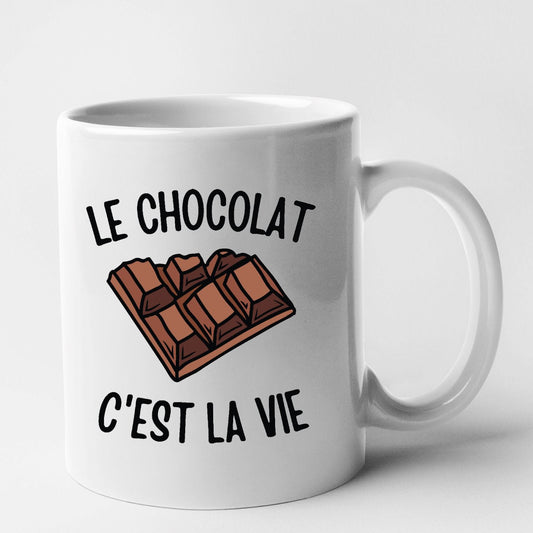 Mug Le chocolat c'est la vie