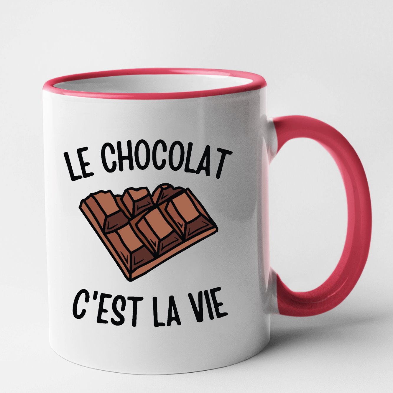 Mug Le chocolat c'est la vie