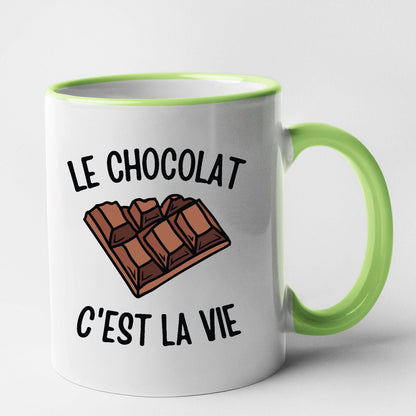 Mug Le chocolat c'est la vie