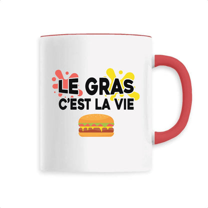 Mug Le gras c'est la vie