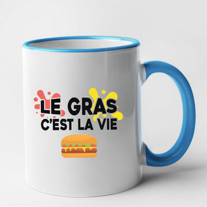 Mug Le gras c'est la vie