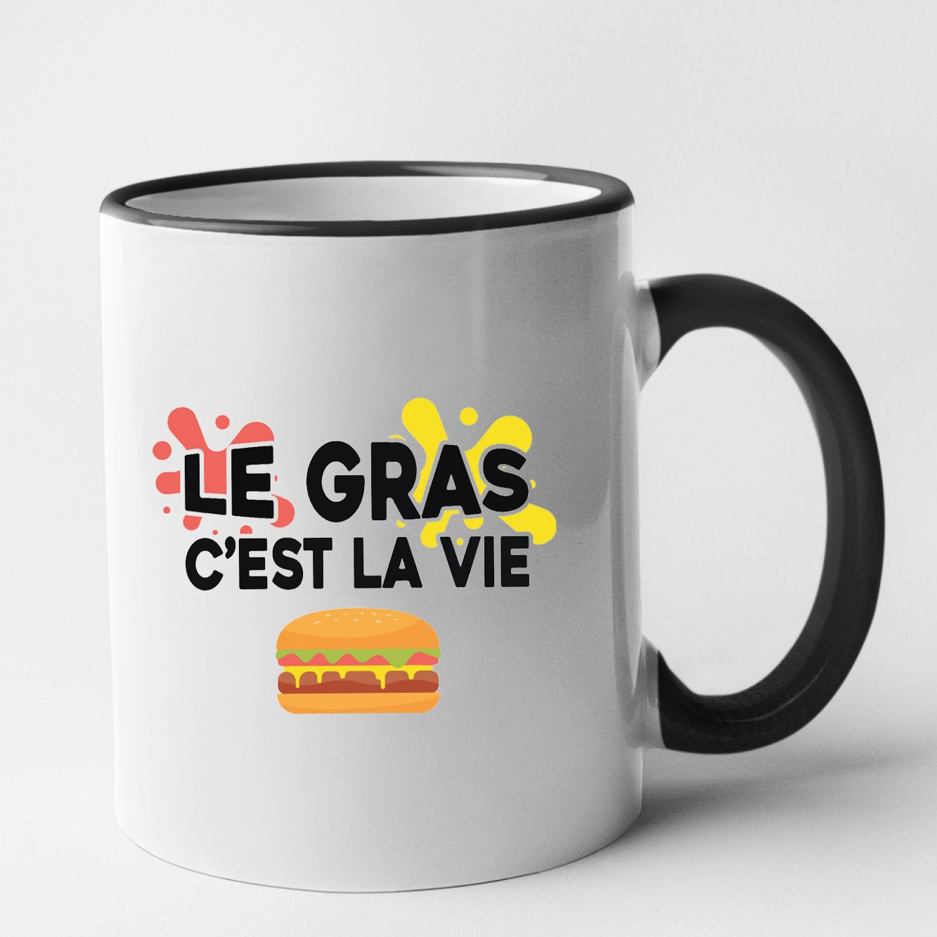 Mug Le gras c'est la vie