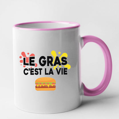 Mug Le gras c'est la vie