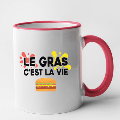 Mug Le gras c'est la vie