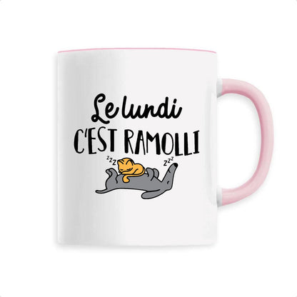 Mug Le lundi c'est ramolli