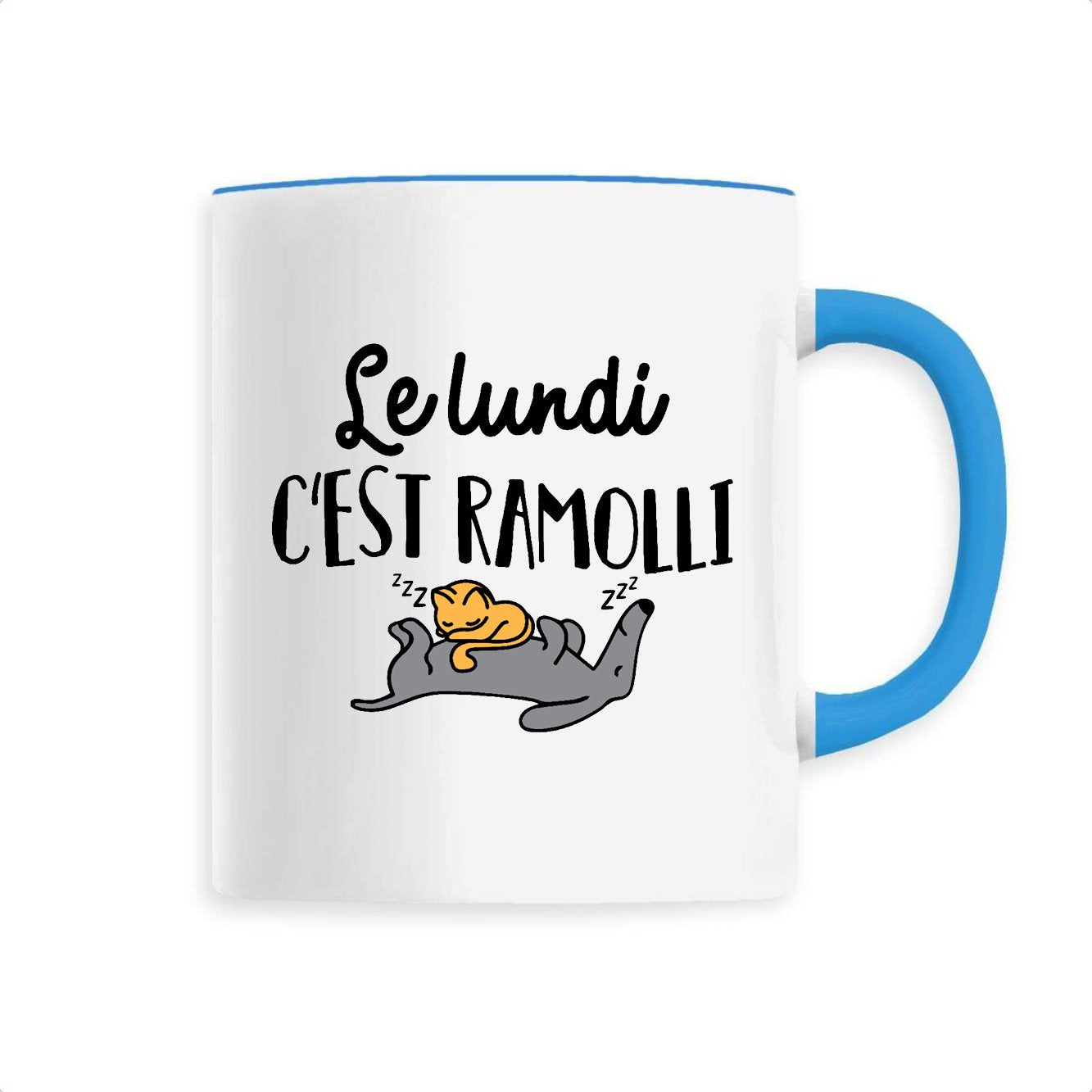 Mug Le lundi c'est ramolli