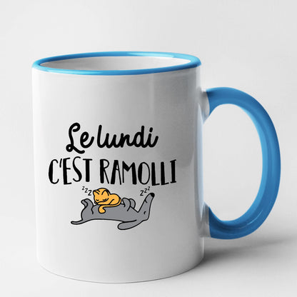 Mug Le lundi c'est ramolli