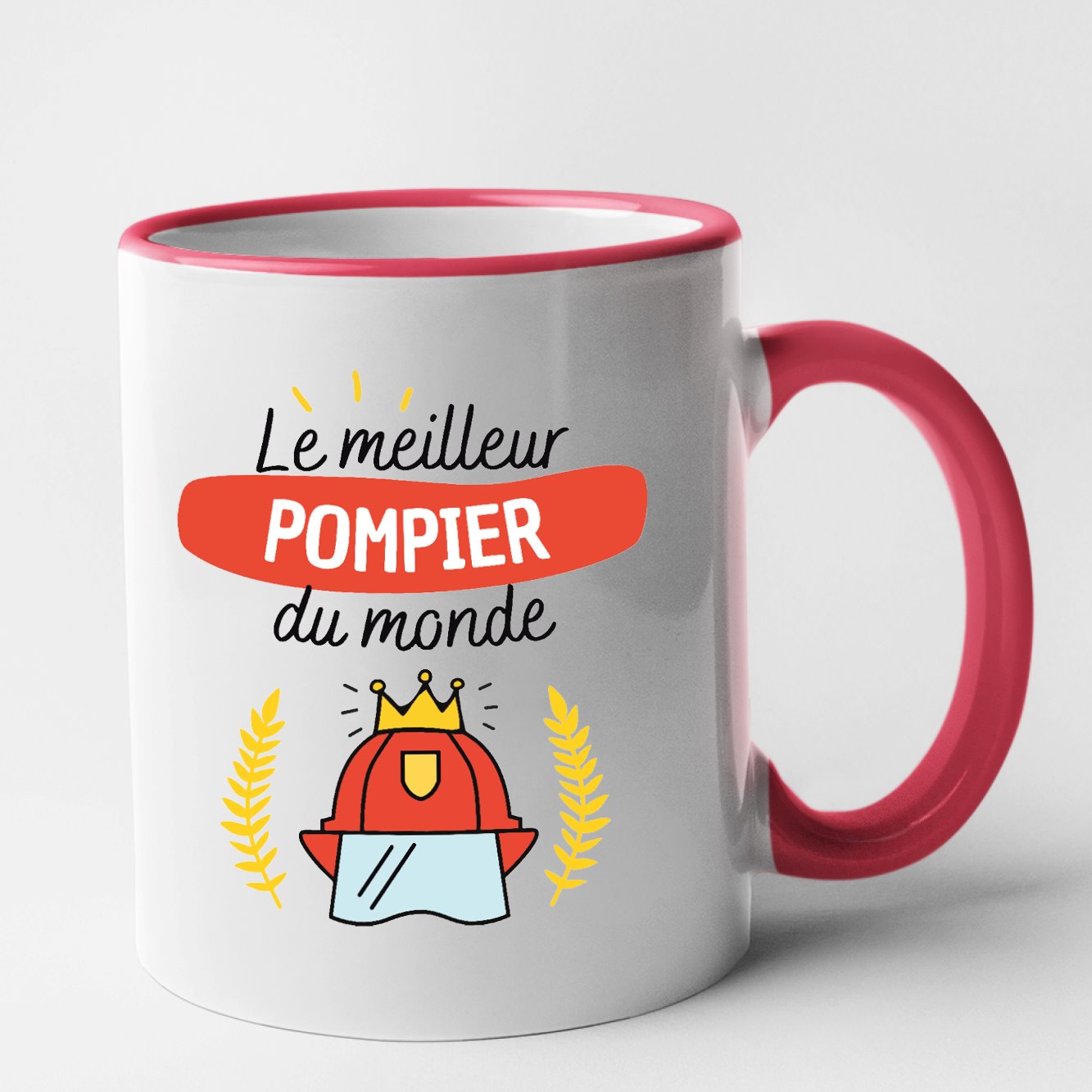 Mug Le meilleur pompier du monde