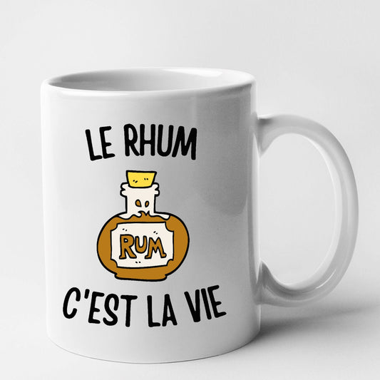 Mug Le rhum c'est la vie