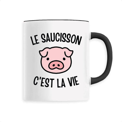 Mug Le saucisson c'est la vie