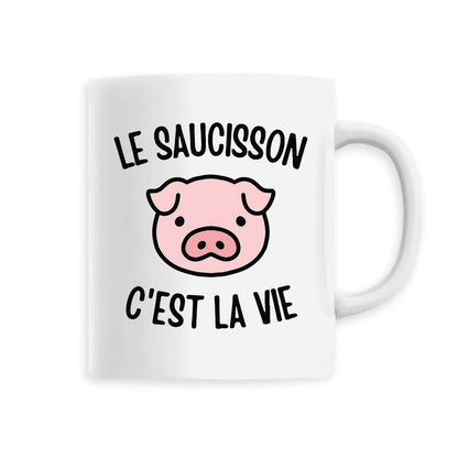 Mug Le saucisson c'est la vie