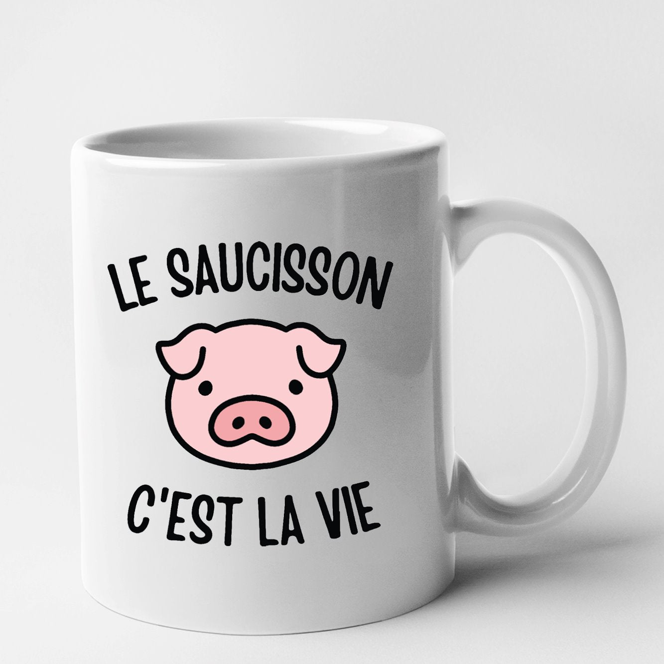 Mug Le saucisson c'est la vie