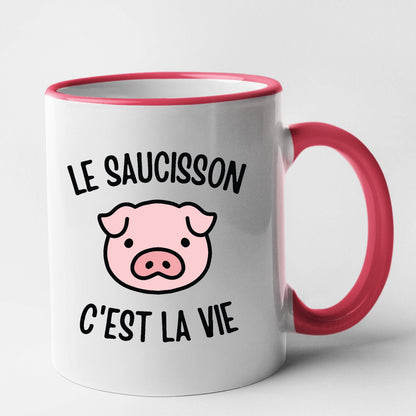 Mug Le saucisson c'est la vie