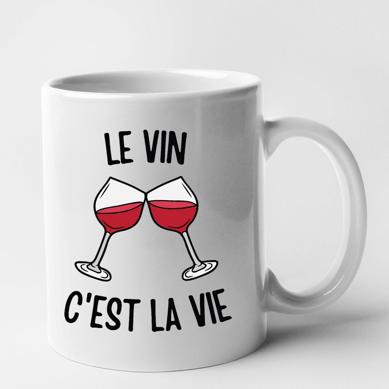 Mug Le vin c'est la vie