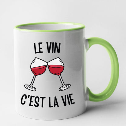 Mug Le vin c'est la vie