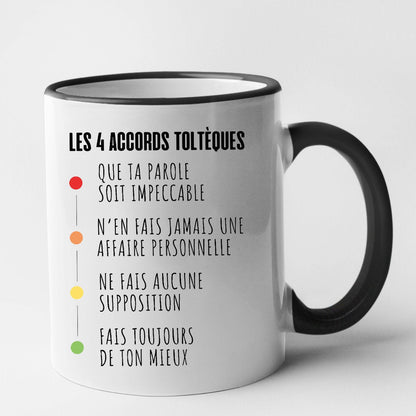 Mug Les 4 accords toltèques