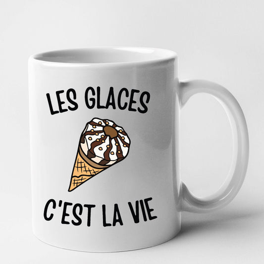 Mug Les glaces c'est la vie