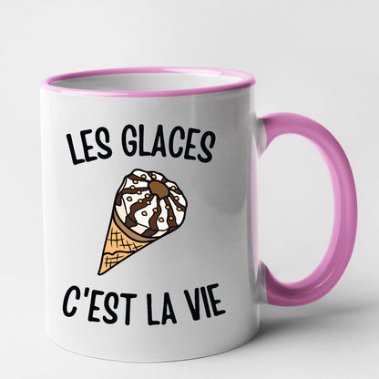 Mug Les glaces c'est la vie