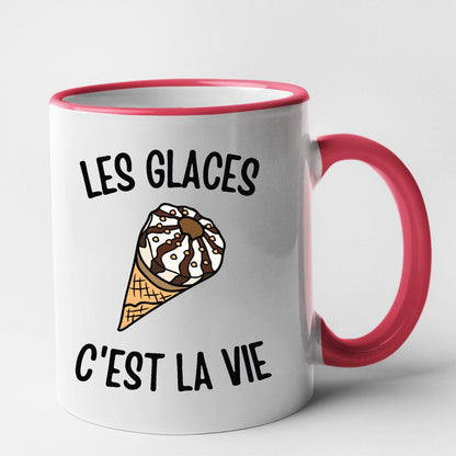 Mug Les glaces c'est la vie