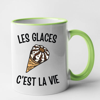 Mug Les glaces c'est la vie