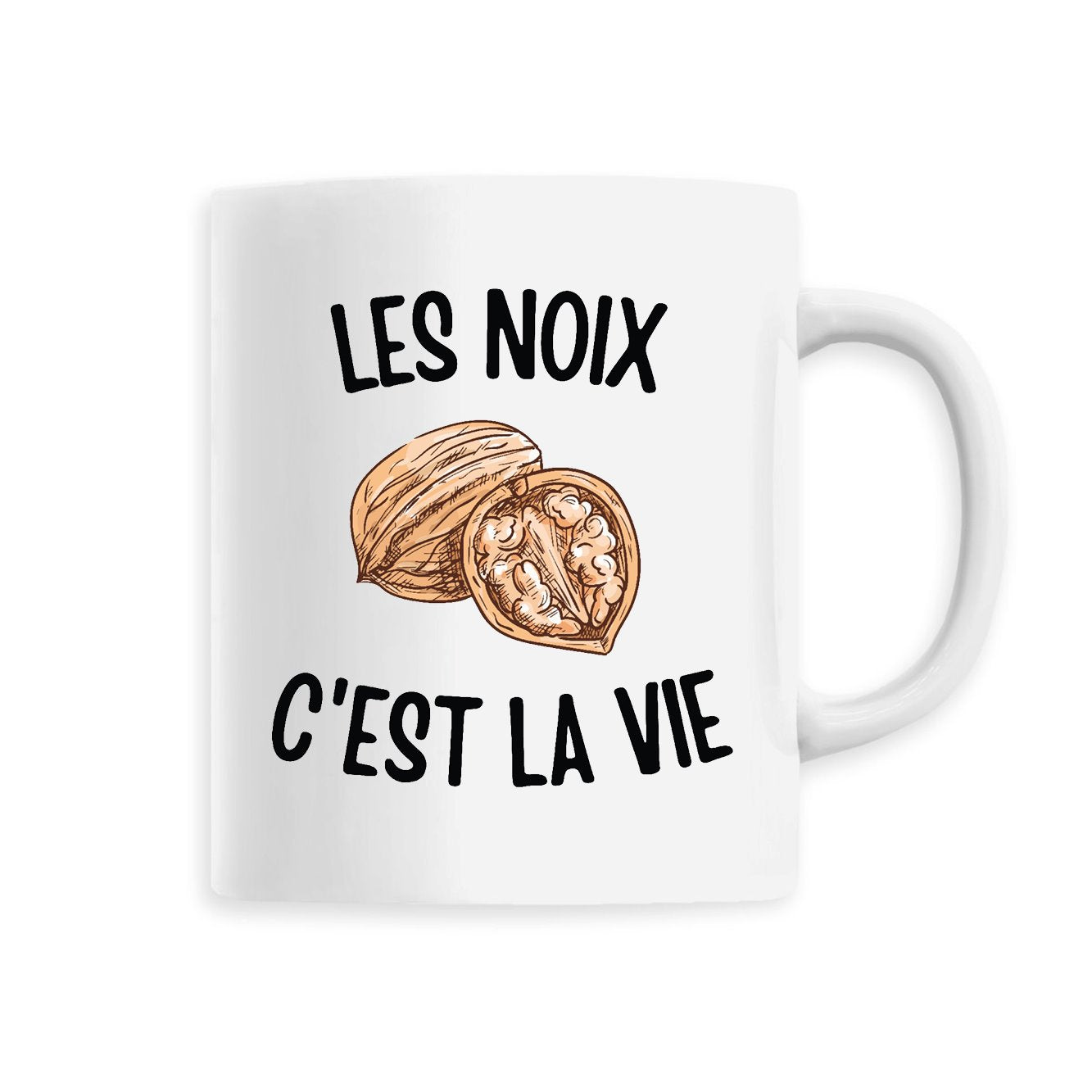 Mug Les noix c'est la vie