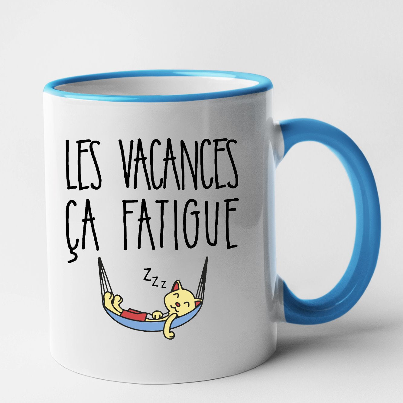 Mug Les vacances ça fatigue