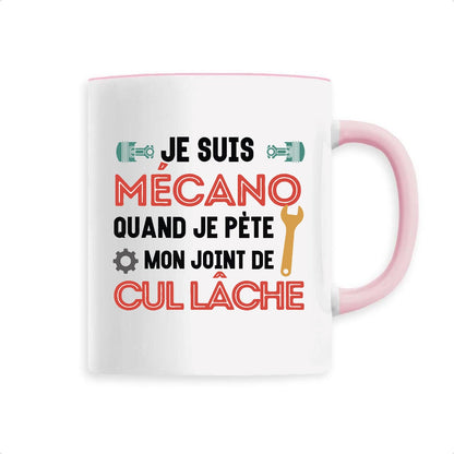 Mug Mécano mon joint de cul lâche