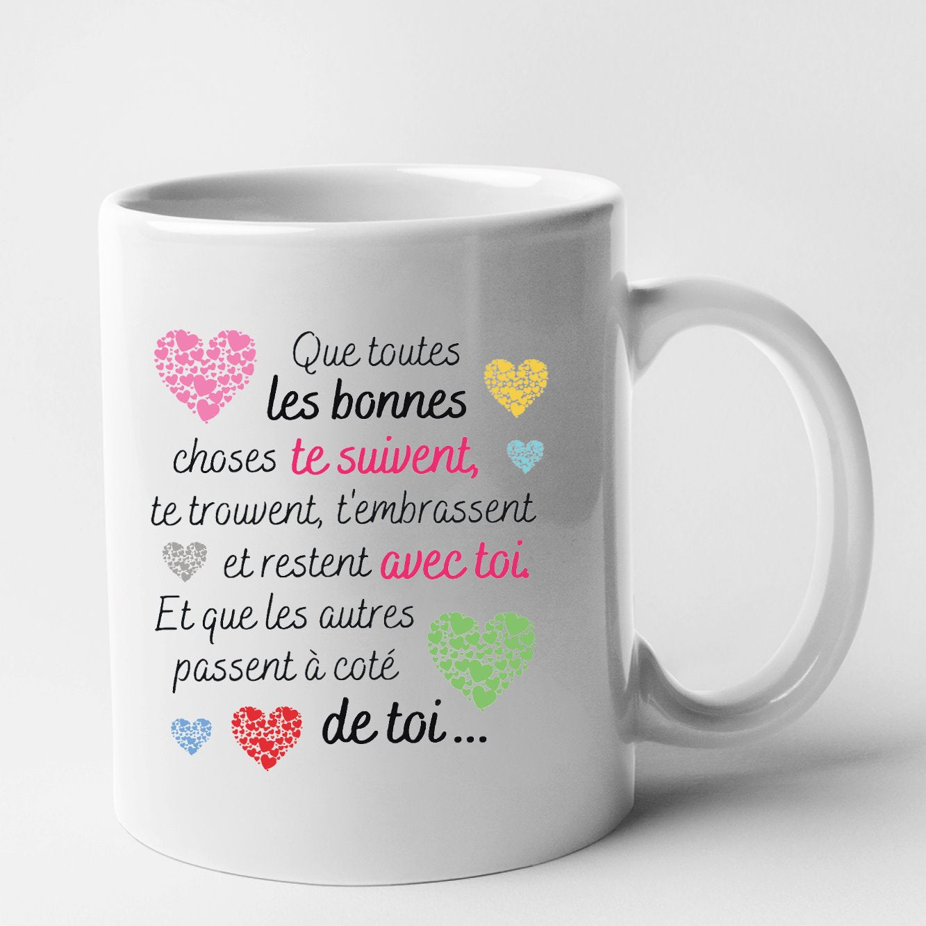 Mug Message motivant Les bonnes choses