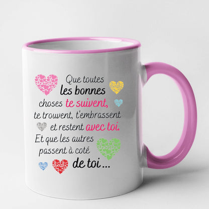 Mug Message motivant Les bonnes choses