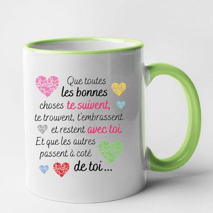 Mug Message motivant Les bonnes choses