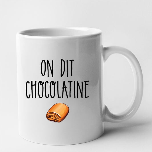 Mug On dit chocolatine