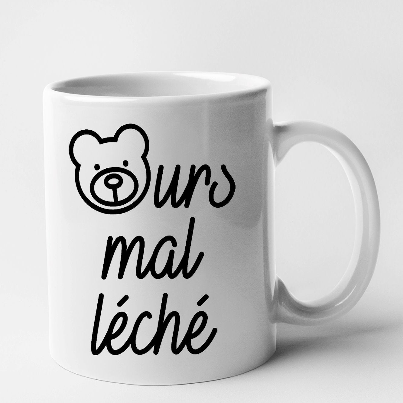 Mug Ours mal léché