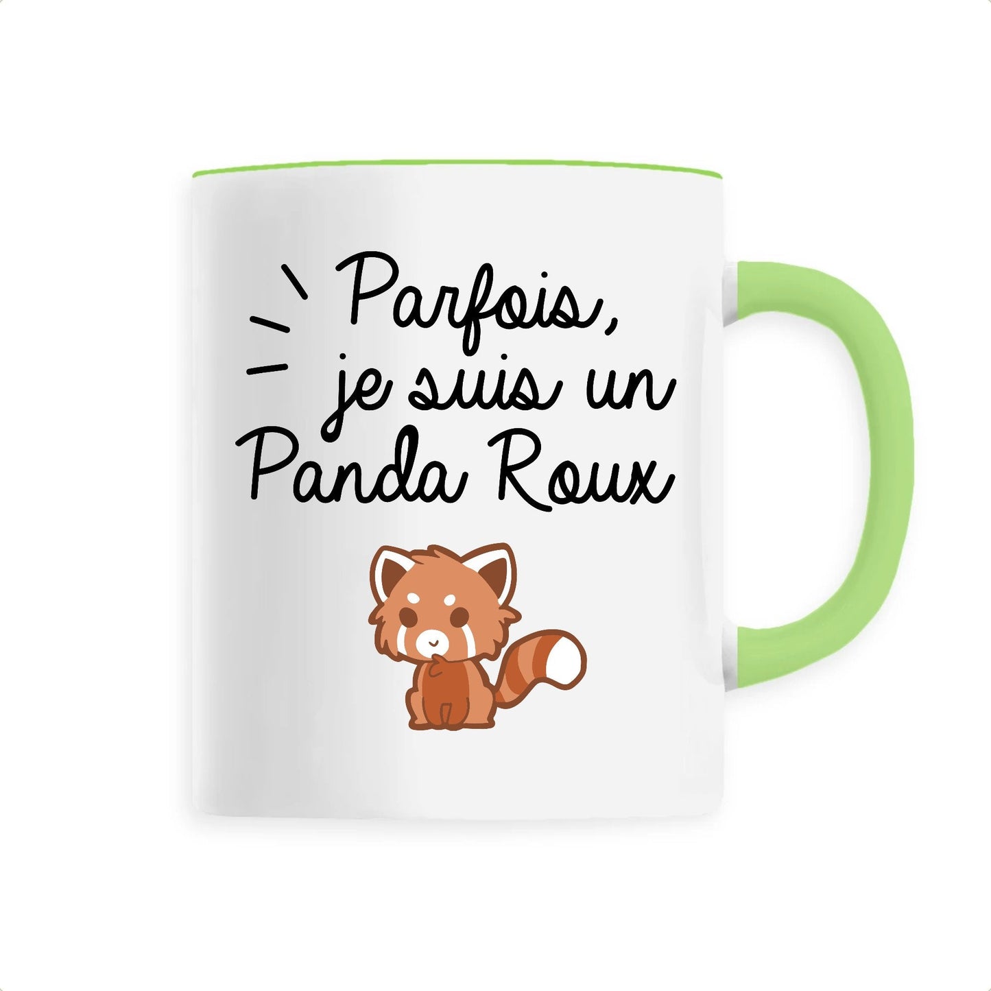 Mug Panda roux