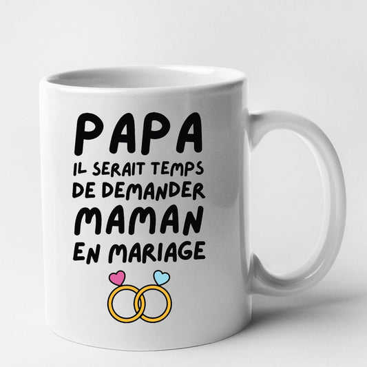 Mug Papa demande en mariage maman