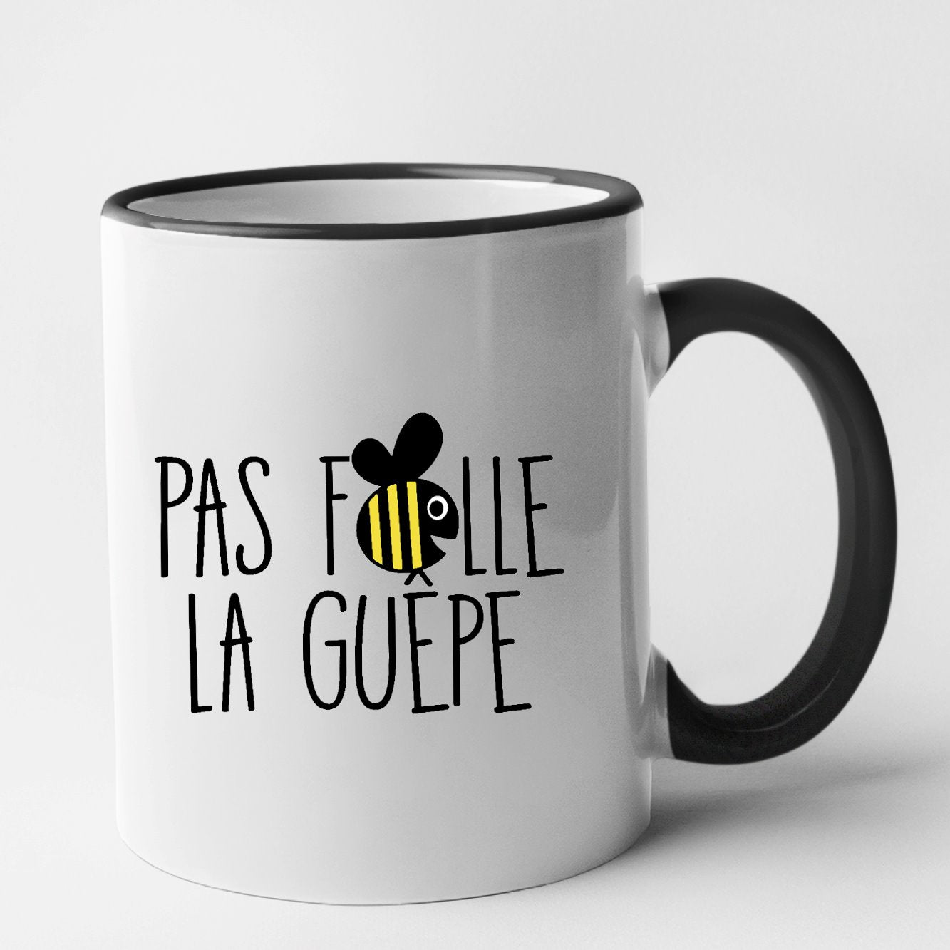 Mug Pas folle la guêpe