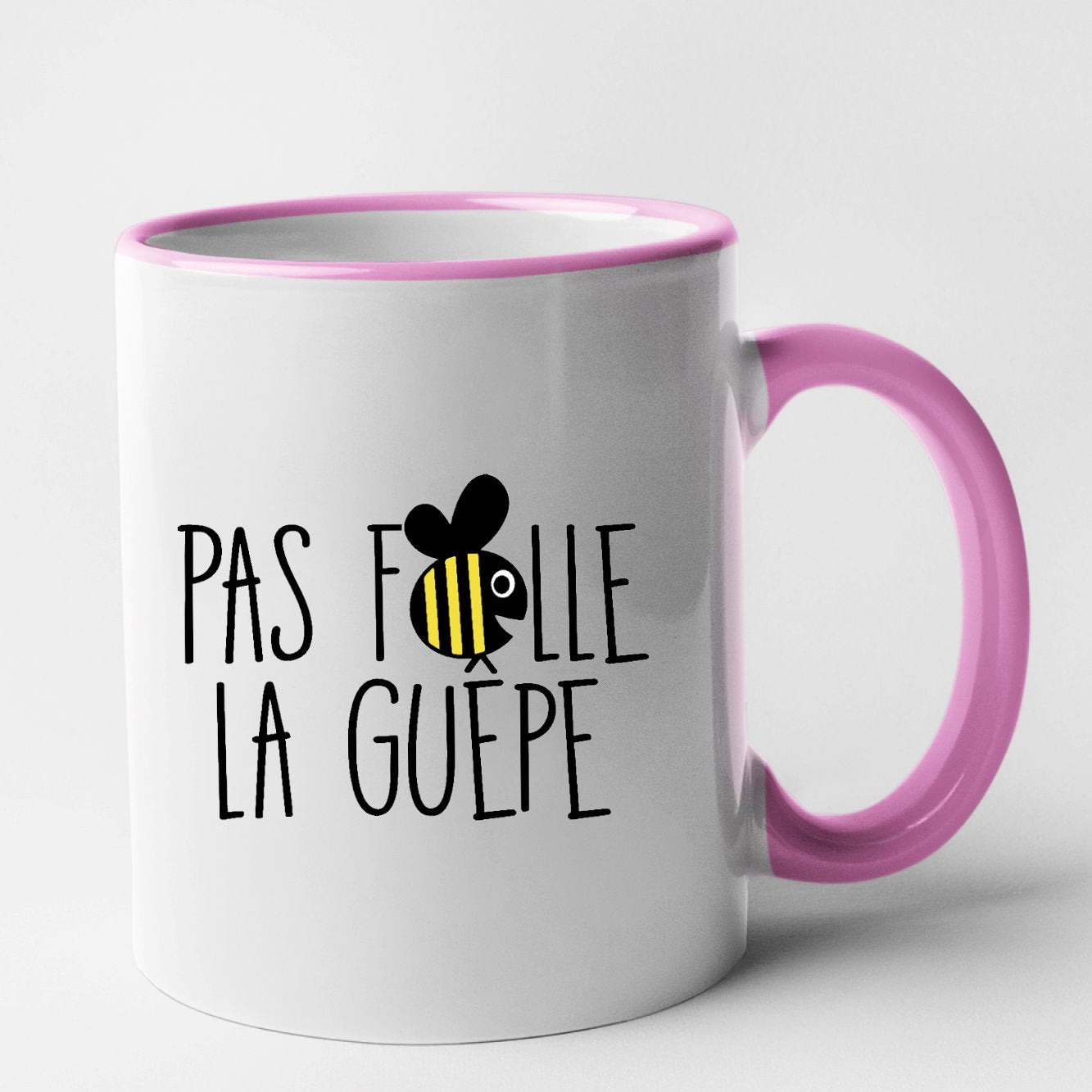 Mug Pas folle la guêpe