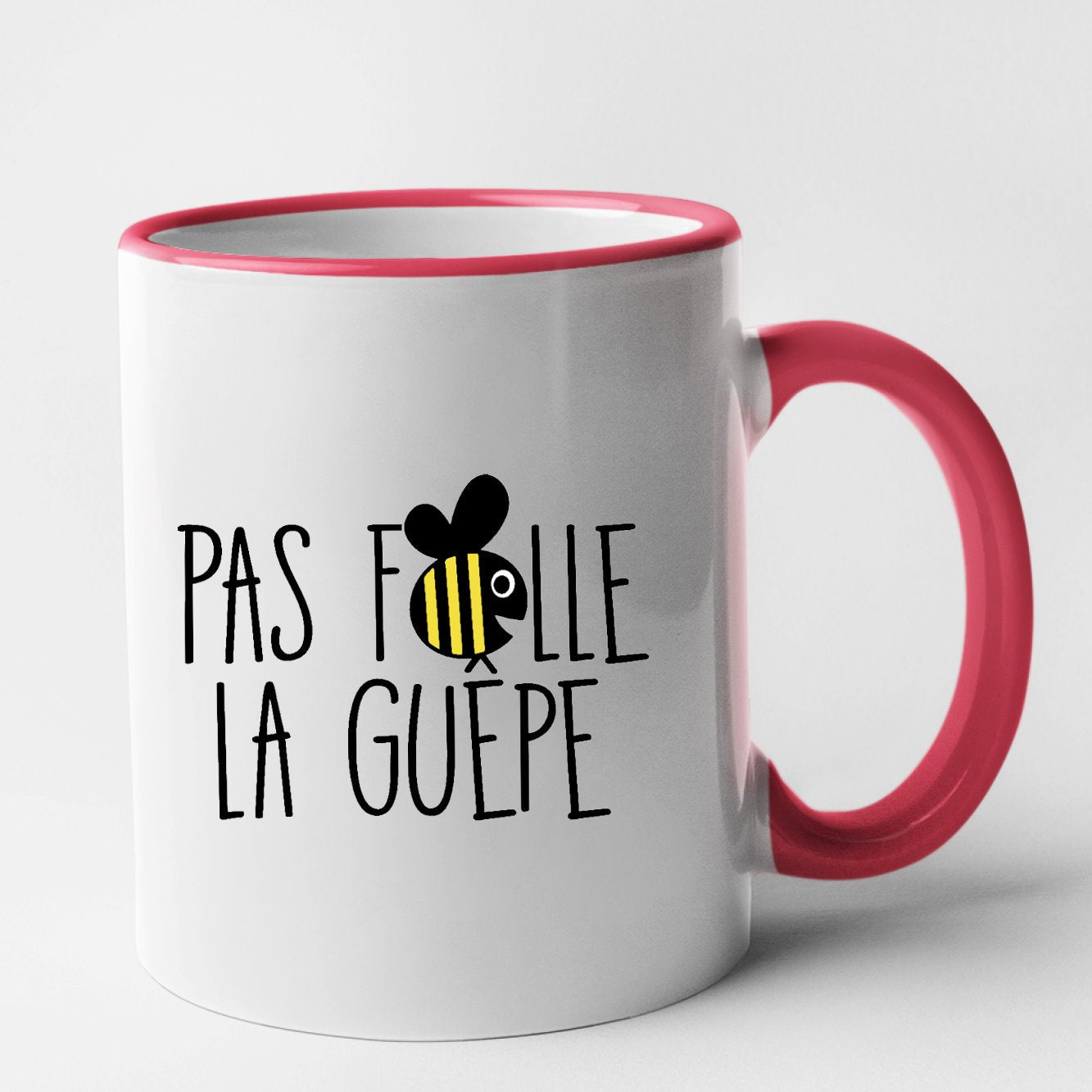 Mug Pas folle la guêpe